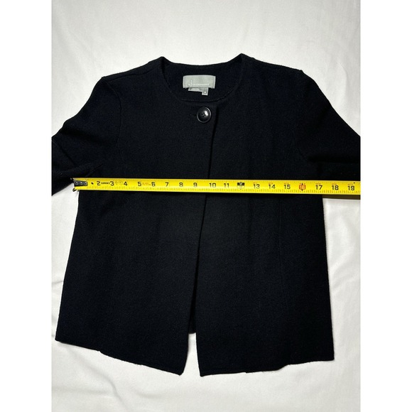 Anthropologie Crop Swing Shrung Black Size XS - Picture 6 of 7